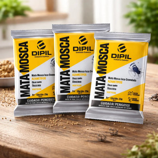 Mata Mosca Mosquito Varejeiras Dipil Kit Com 3 Unidades em Oferta na Shopee