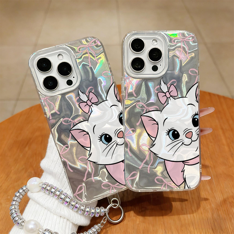 Capa Para Redmi Note 14 Pro 13 12 11 10 9 8 14C 13C 12C 10C 9A POCO X7 C75 C65 Ondas De Água Arco Gato De Telefone Manga em Oferta na Shopee