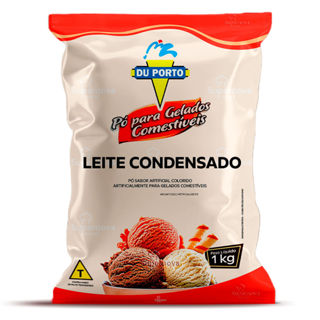 Pó para Gelados Comestíveis Sabor Leite Condensado 1Kg - Du Porto em Oferta na Shopee