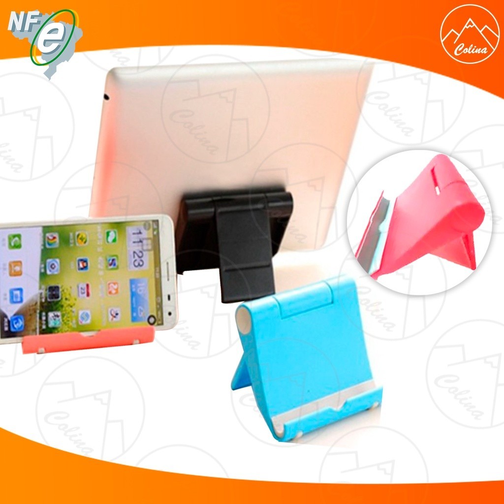 Suporte universal de mesa dobrável ajustável para tablet celular Xiaomi  Iphone Salte Oficial