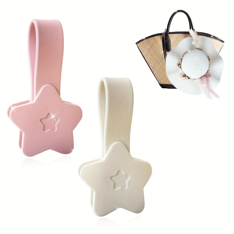 Clipe magnético do chapéu da estrela do Silicone, acessórios portáteis do armazenamento do chapéu