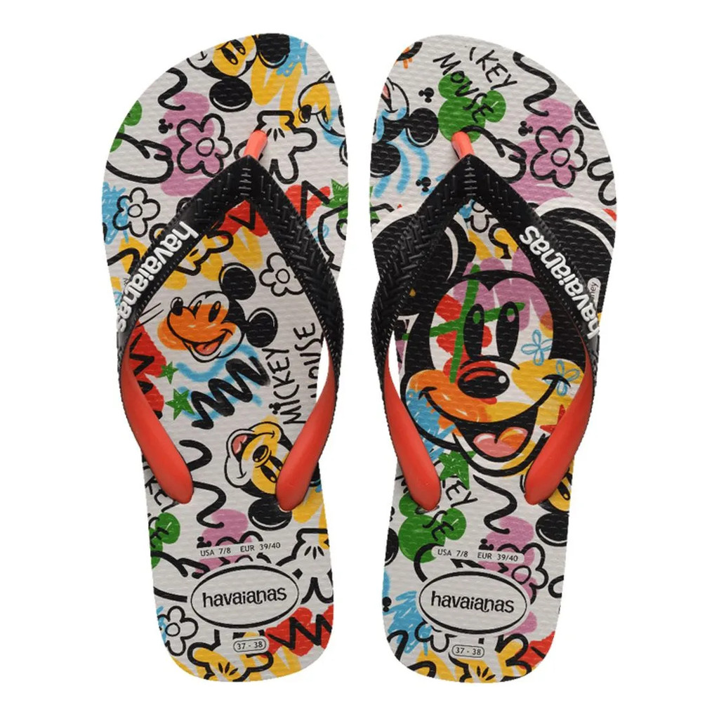 Chinelo Havaianas Disney Stylish Mickey Original Conforto