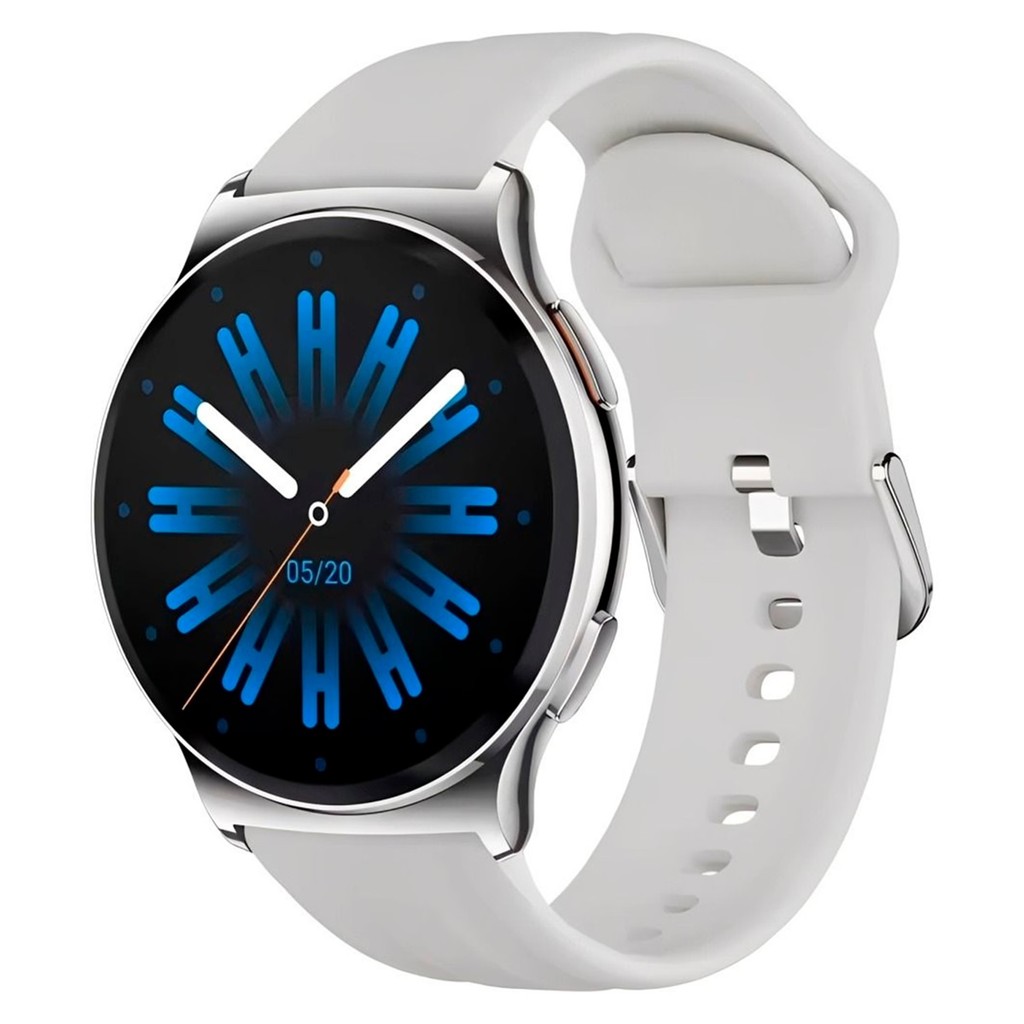 Smartwatch Haylou Solar Lite 2 HCR01, Tela Amoled 1,43, Chamadas, 1 ATM, Assistente de Voz - Prata