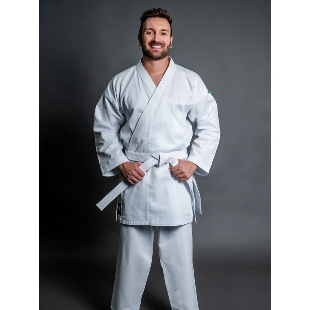 Kimono Karate Zanshin Adulto KG Sarja 100% algodão
