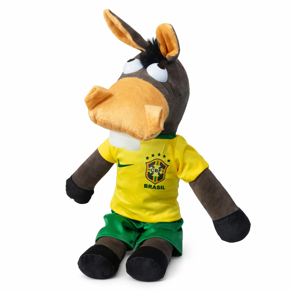 Pelúcia Cavalinho 65cm Boneco Torcedor Seleção Decoração Presente - Aproveite!