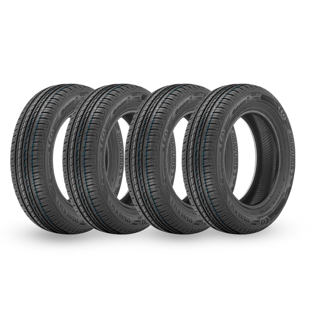 Kit 4 Pneus Barum By Continental 185/70 R14 88H Bravuris 5HM