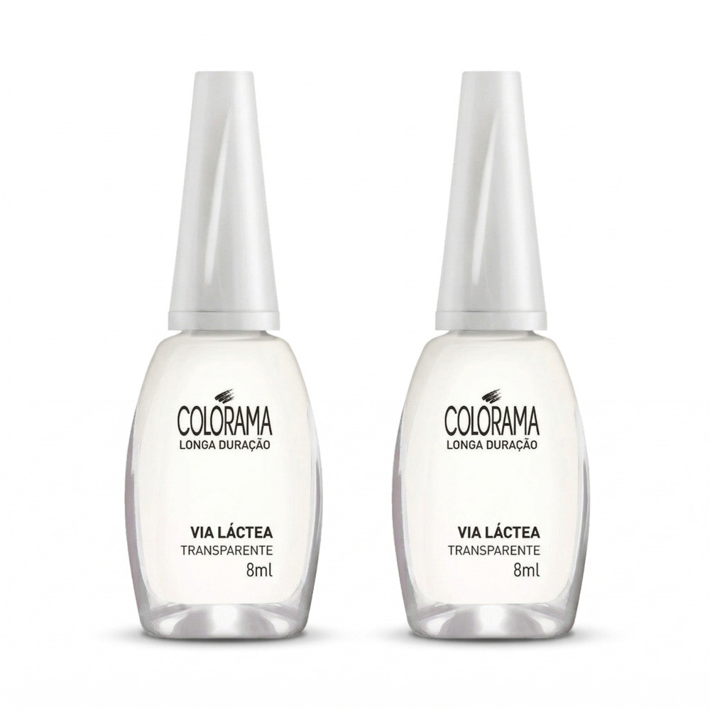 Kit 2 Esmaltes Colorama Natural Via láctea