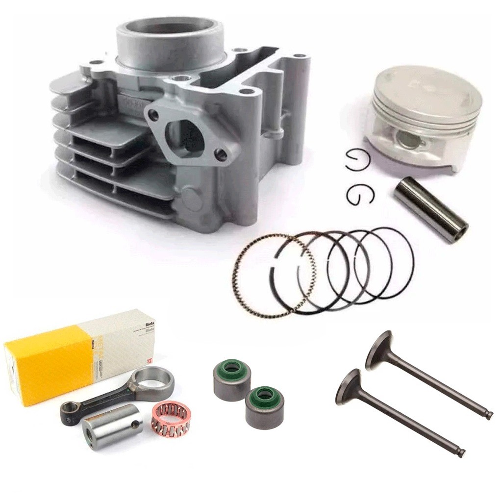 Kit Motor Yamaha Crypton 115 2010/2015 Pistao Biela Retentor