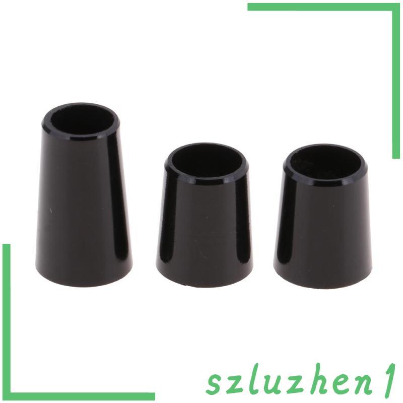 [Szluzhen1] 5 Peças Virolas De Golfe Adaptador De Ponta Cônica Acessórios De Cobertura Final Novo 0.335 Madeira