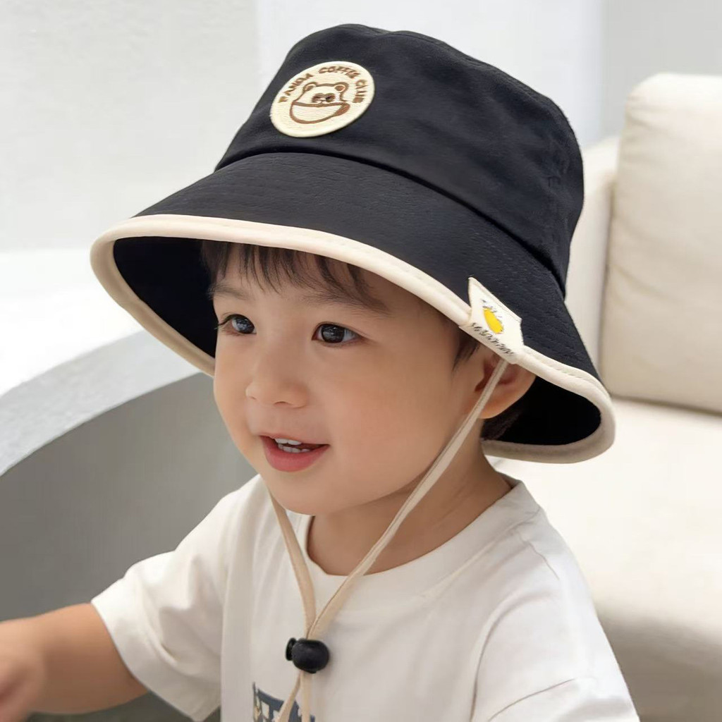 Chapéu De Pesca Estilo Carta De Topo Plano Para Primavera E Outono , Infantil Meninos , Com Proteção Solar UV , Elegante