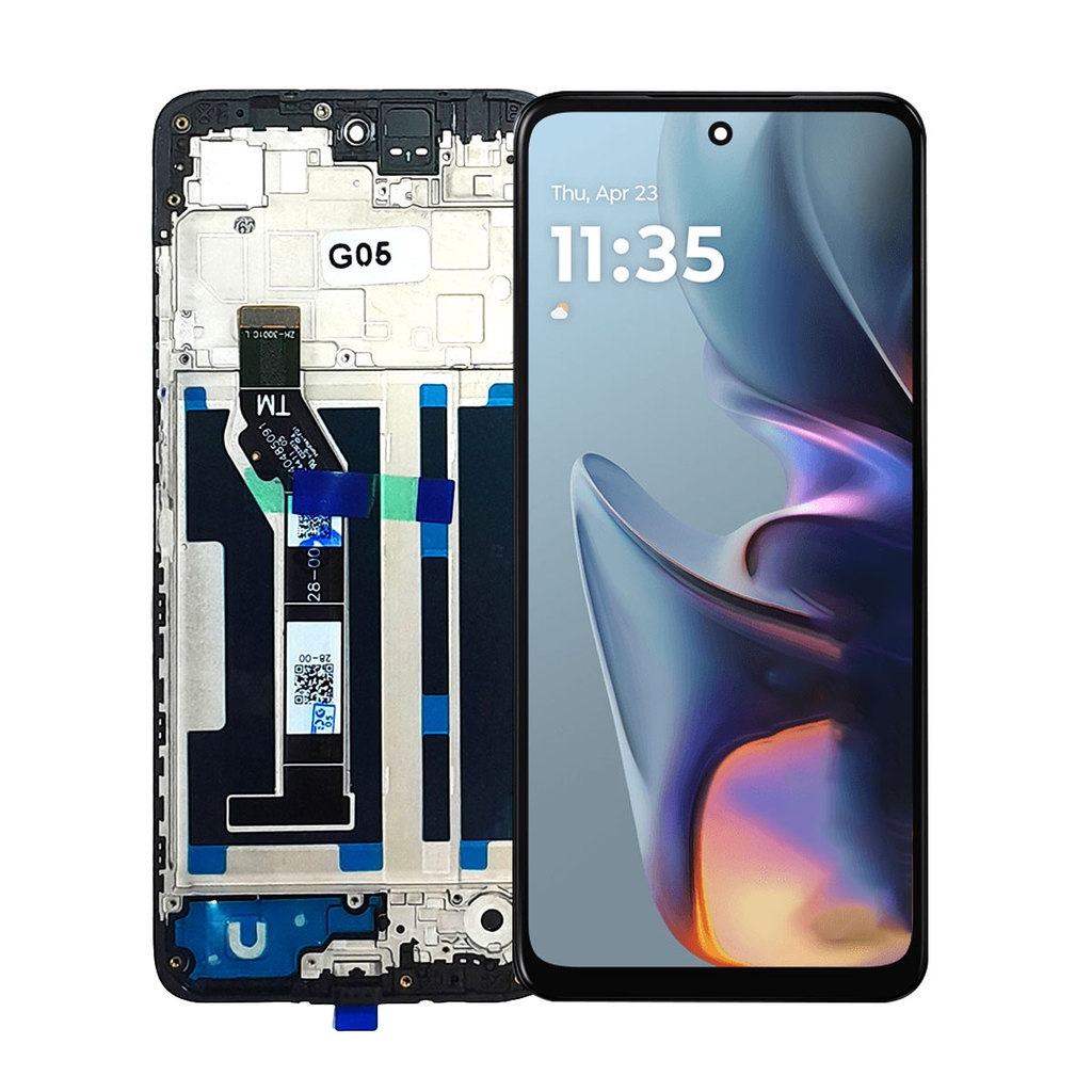 Tela Display Frontal Para Motorola Moto G05 / G15 C/ Aro
