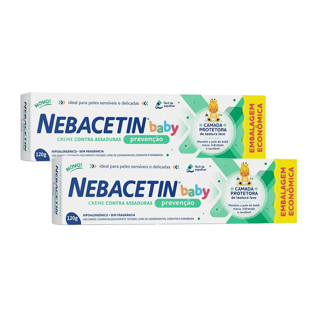 Kit Nebacetin Baby Creme Prevenção Bg 120G