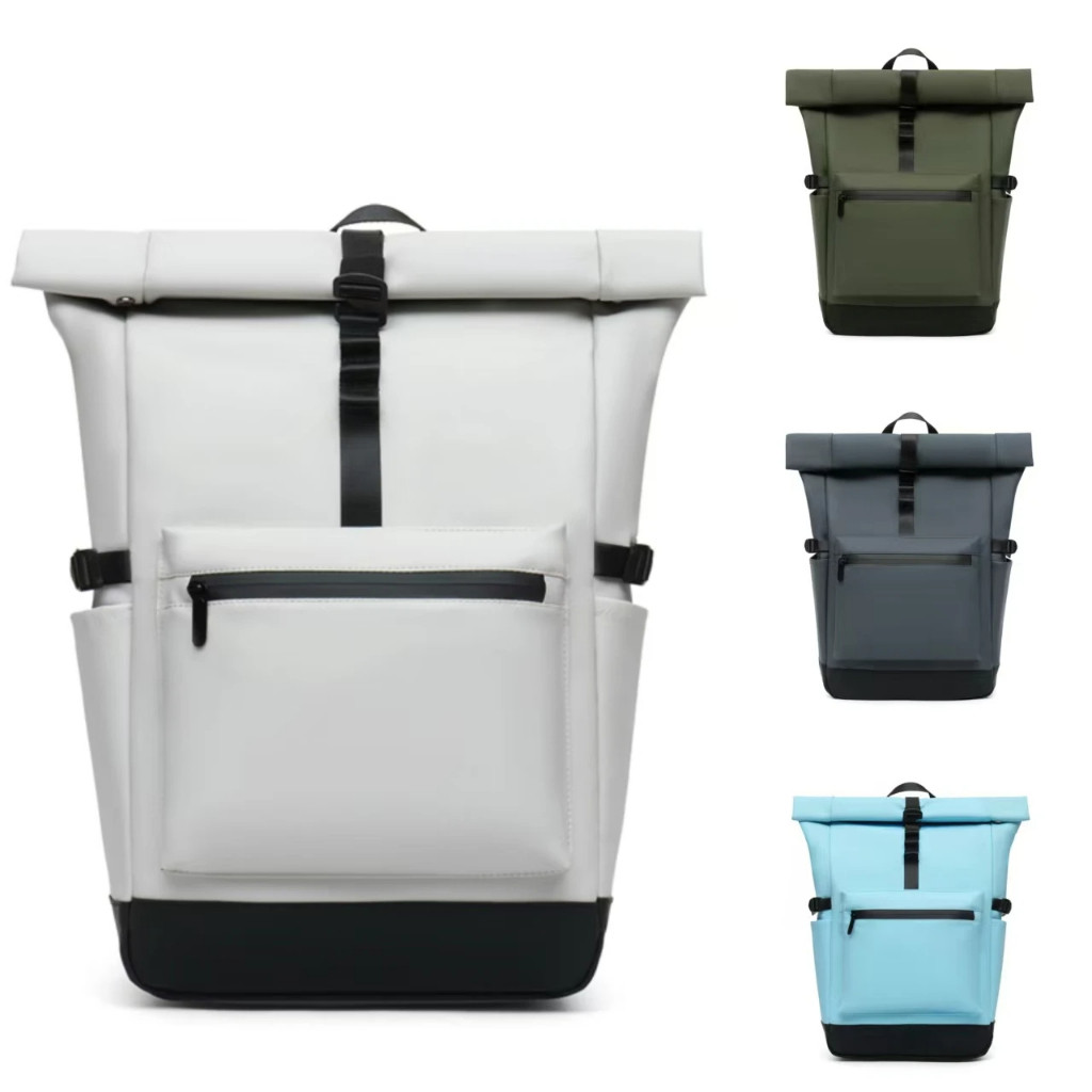 Mochila Impermeável Pu 15.6 Bolsa De Viagem Grande Capacida Yobe.Loja