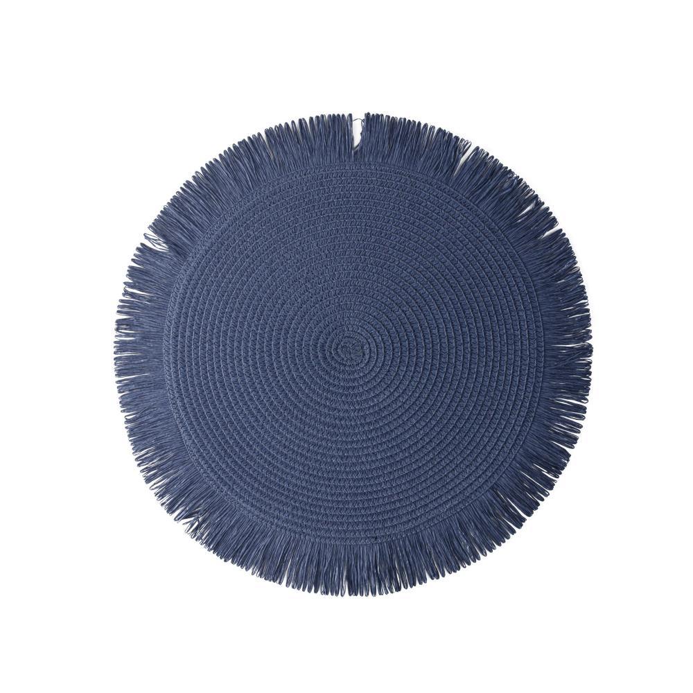Lugar Americano Wolff de Papel Azul Escuro