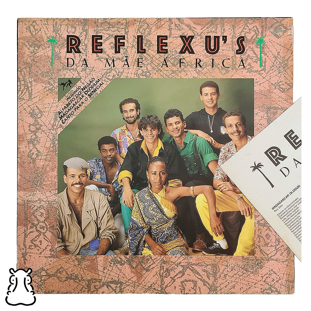 LP Reflexus Da Mãe África Disco de Vinil 1987 Encarte - Hm