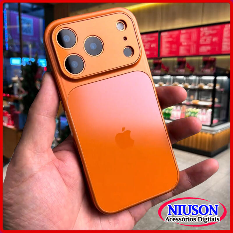 Faça Seu Telefone Parece iPhone Série 17 Capa Fosca AG Original Para 17 16 15 14 13 12 11 Pro Max