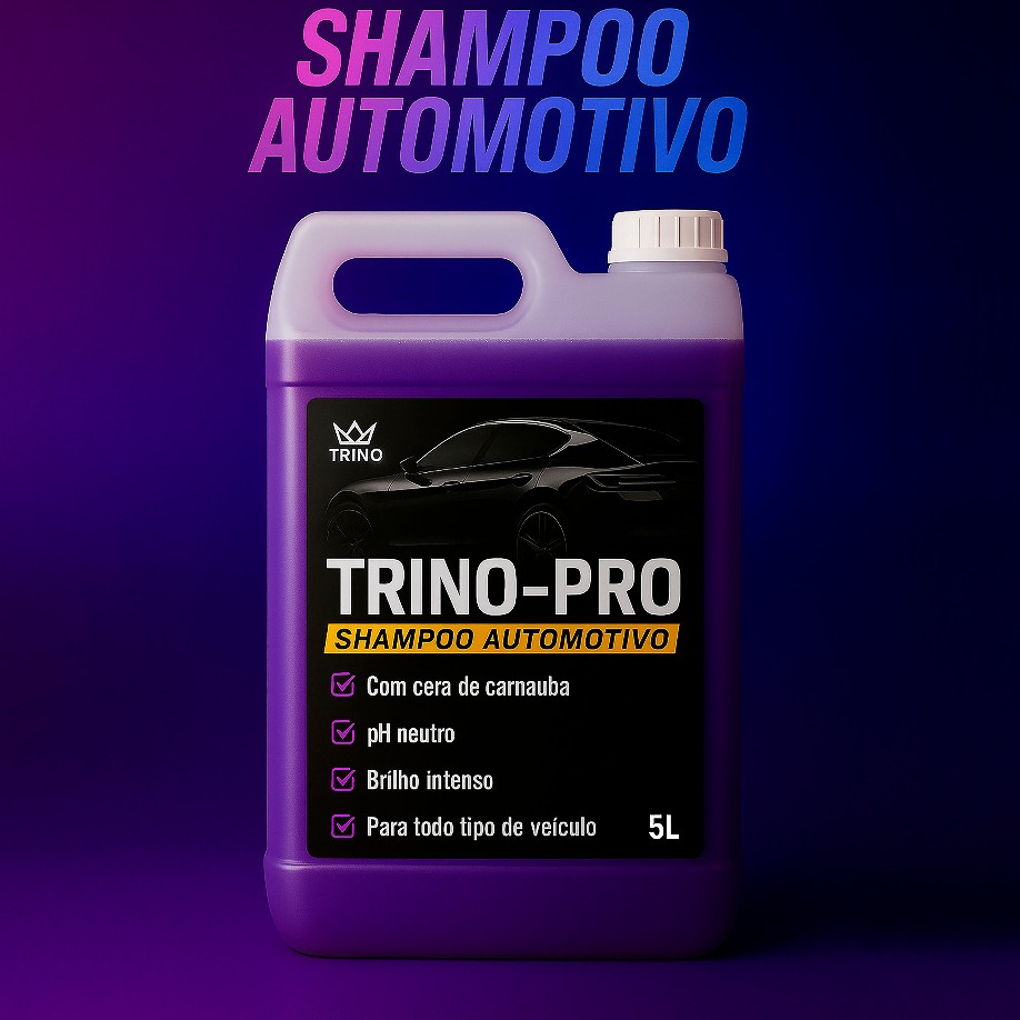 Shampoo com Cera de carnaúba pH Neutro para Lavagem de Carro e Moto Xampu Automotivo em Oferta na Shopee