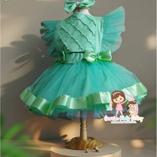 Salopete verde fundo do mar fada Fadinha  tiana Sininho jardim encantando de 6 meses a 4 anos em Oferta na Shopee