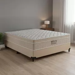 Cama box e Colchão Airtech Springpocket – Casal(138x188) - Ortobom