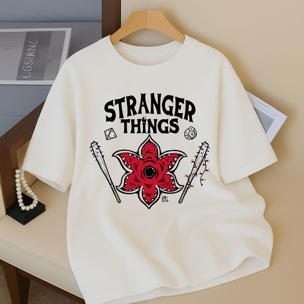 Camiseta Camisa Stranger Things 100% Algodão Malha Premium Unissex Envio Imediato