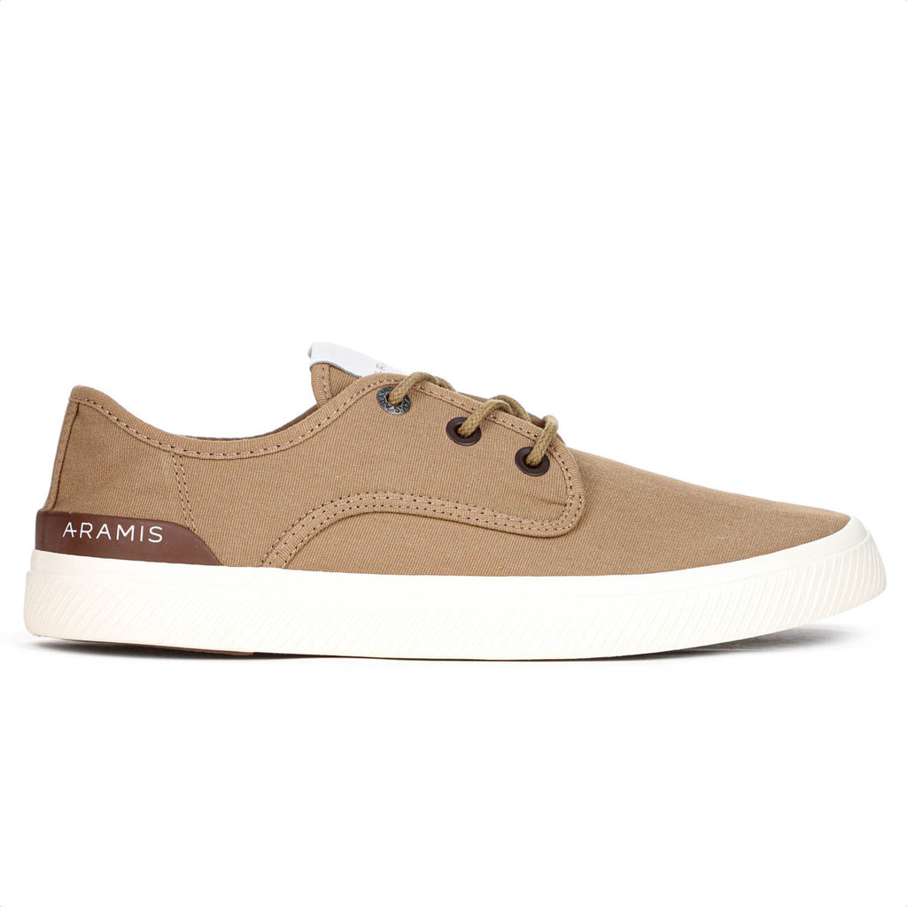 Tênis Aramis Daily Dock Canvas Marrom Caramelo - Masculino
