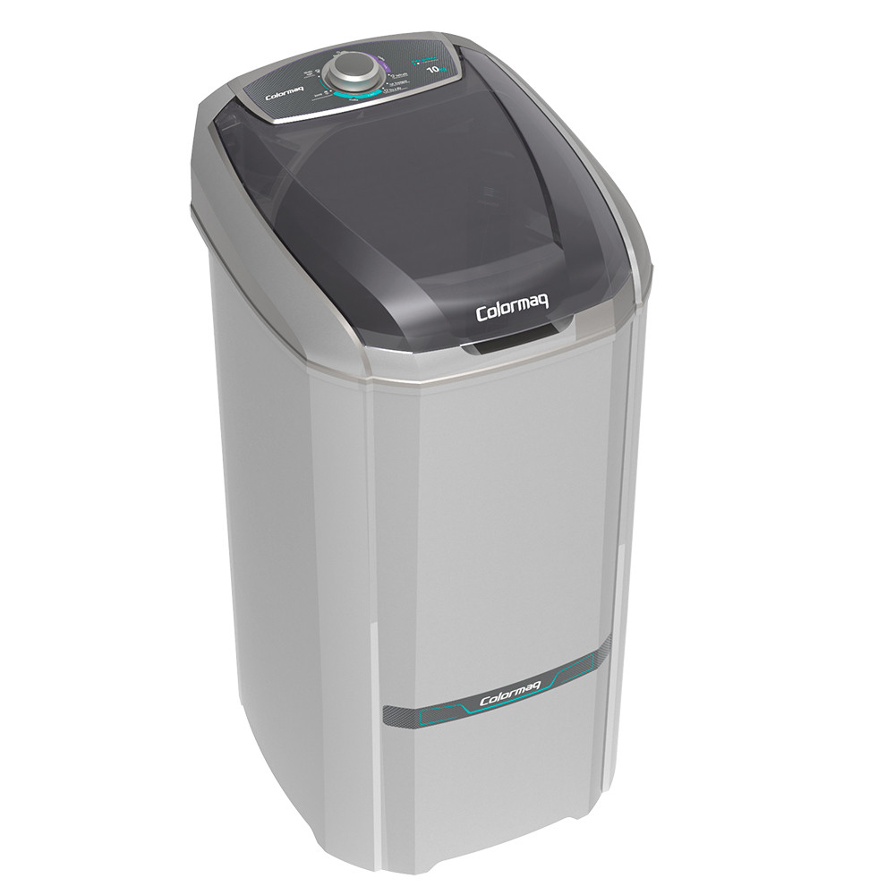 Lavadora de Roupas Colormaq 10Kg Semiautomática LCS10 Prata 110V em Oferta na Shopee