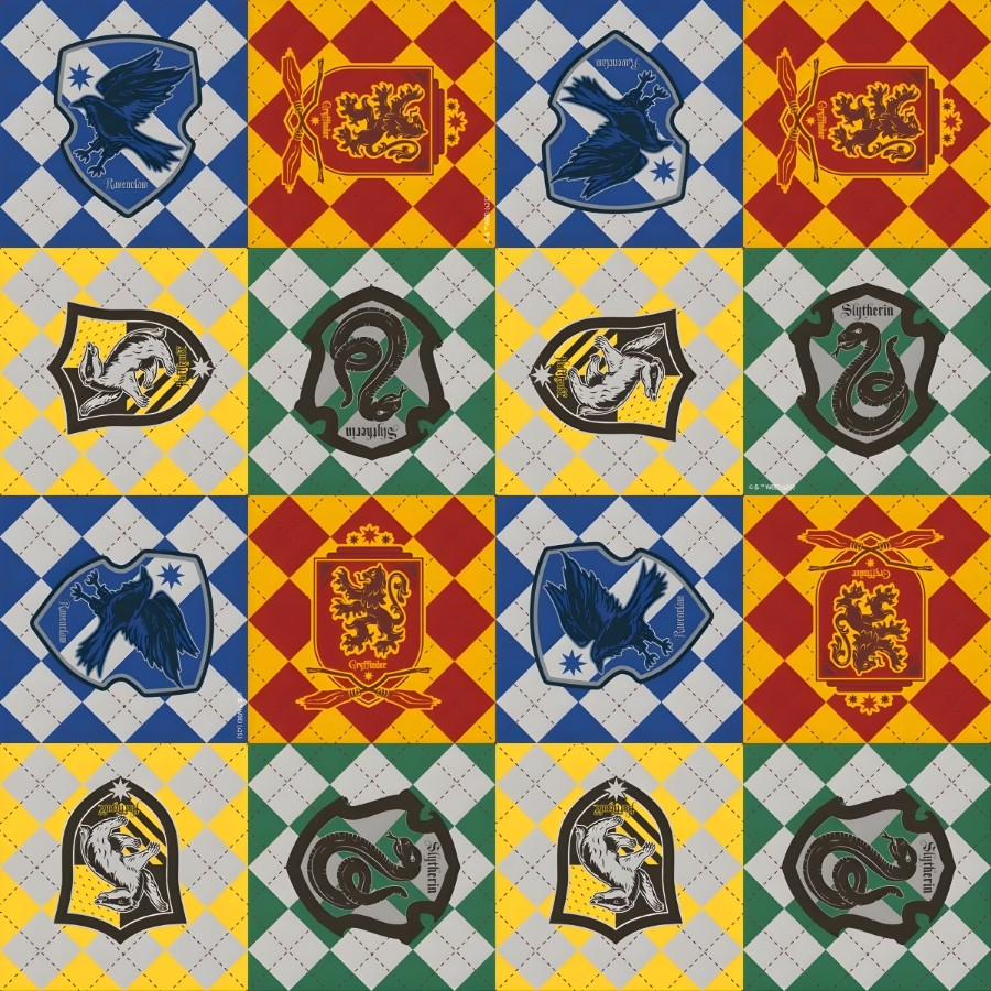 Folha para Ovos de Páscoa Harry Potter - Casas Hogwarts - 69x89cm - 5 unidades - Cromus - Rizzo7908089410471790808941047 em Oferta na Shopee