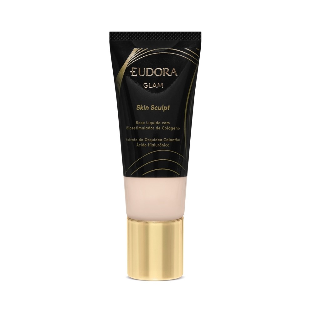 Eudora Glam Skin Sculpt Base Líquida Semi Matte Cor 03 30ml