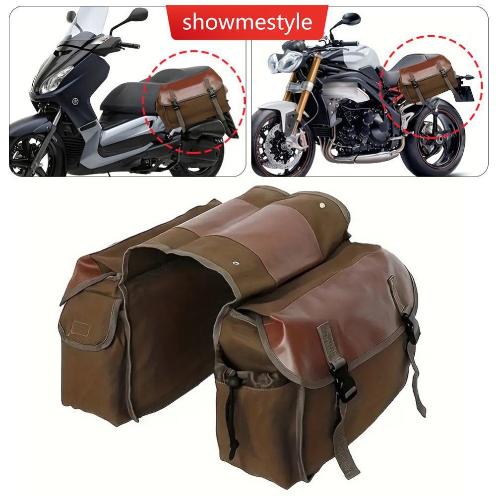 SMS Lona Motocicleta Alforje Sacos De Bagagem À Prova Dwaterproof Água Stroage Saco Para Honda T7U9