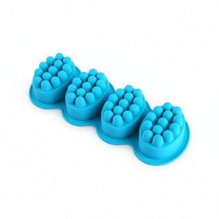 Forma Silicone Sabonete Artesanal Massageador Grande 4 Cavidades em Oferta na Shopee