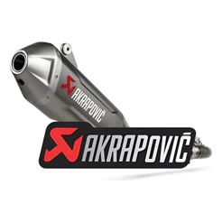 Adesivo Akrapovic Térmico Ponteira Escapamento Emb Cromo