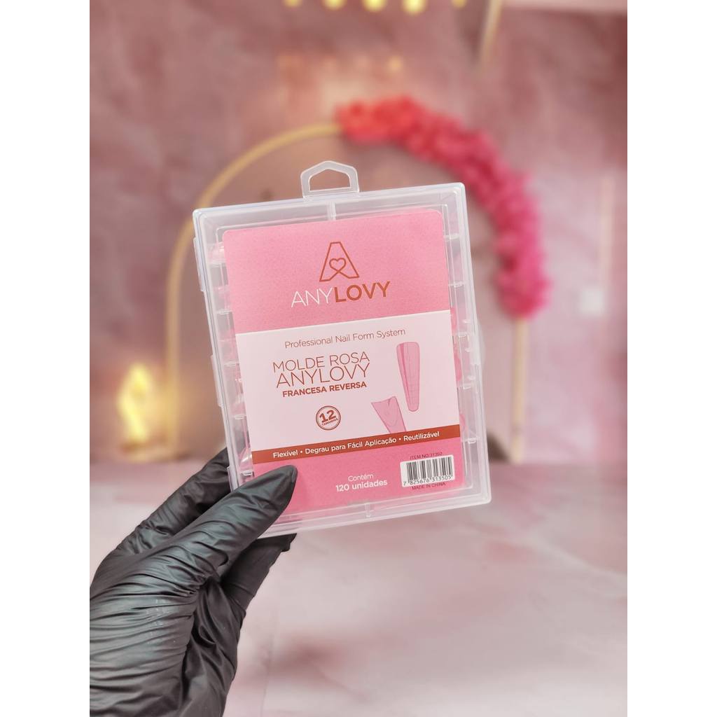 Molde Rosa F1 Francesa Reversa AnyLovy 120Un