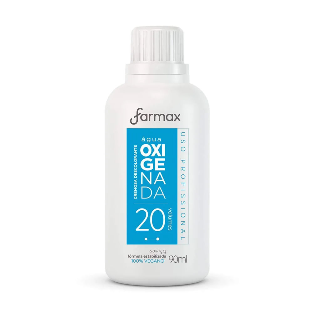 Água Oxigenada Farmax 20 Volumes 90ml