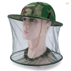 Moneyc Anti-Mosquito Chapéu De Pesca Apicultura Abelha Roupas Protetoras Máscara Protetor Solar