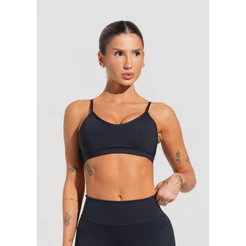 TOP FITNESS FEMININO COM ALÇAS FINAS REGULÁVEIS SOUL DLK