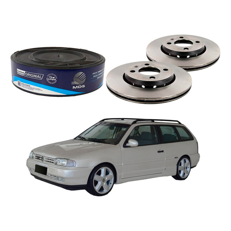 Disco Freio Dianteiro Parati G2 1.6 1.8 2.0 1995 A 1999 em Oferta na Shopee