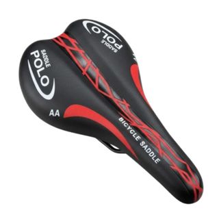 Selim Para Bicicleta Saddle Polo Mtb Light Banco Para Bike Vermelho
