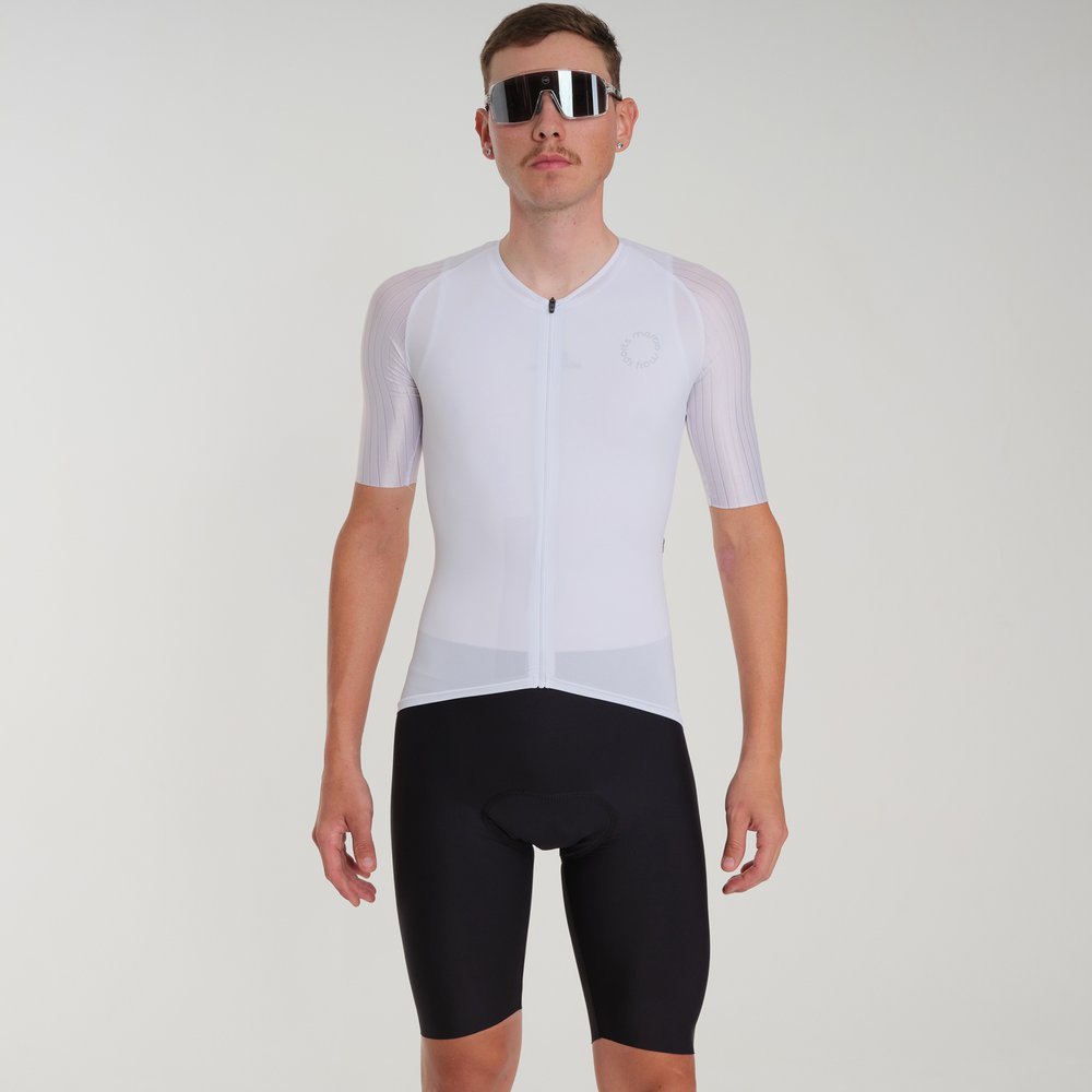 Macaquinho Ciclismo Masculino Proteção UV50+ Forro Gel Skinsuit | Marcio May Sports