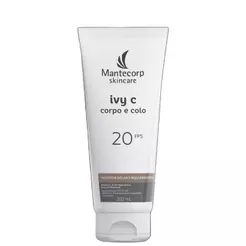 Rejuvenescedor com Proteção Solar FPS 20 Mantecorp Ivy C Corpo e Colo - 200ml