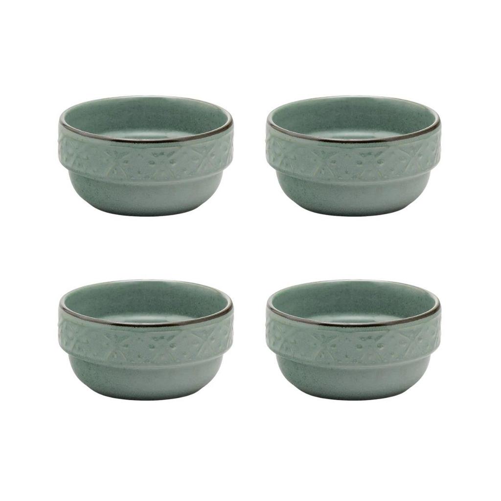 Jogo De 4 Tigelas 500 Ml Oxford Mendi Malaquita em Oferta na Shopee