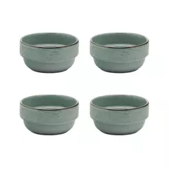 Jogo De 4 Tigelas 500 Ml Oxford Mendi Malaquita
