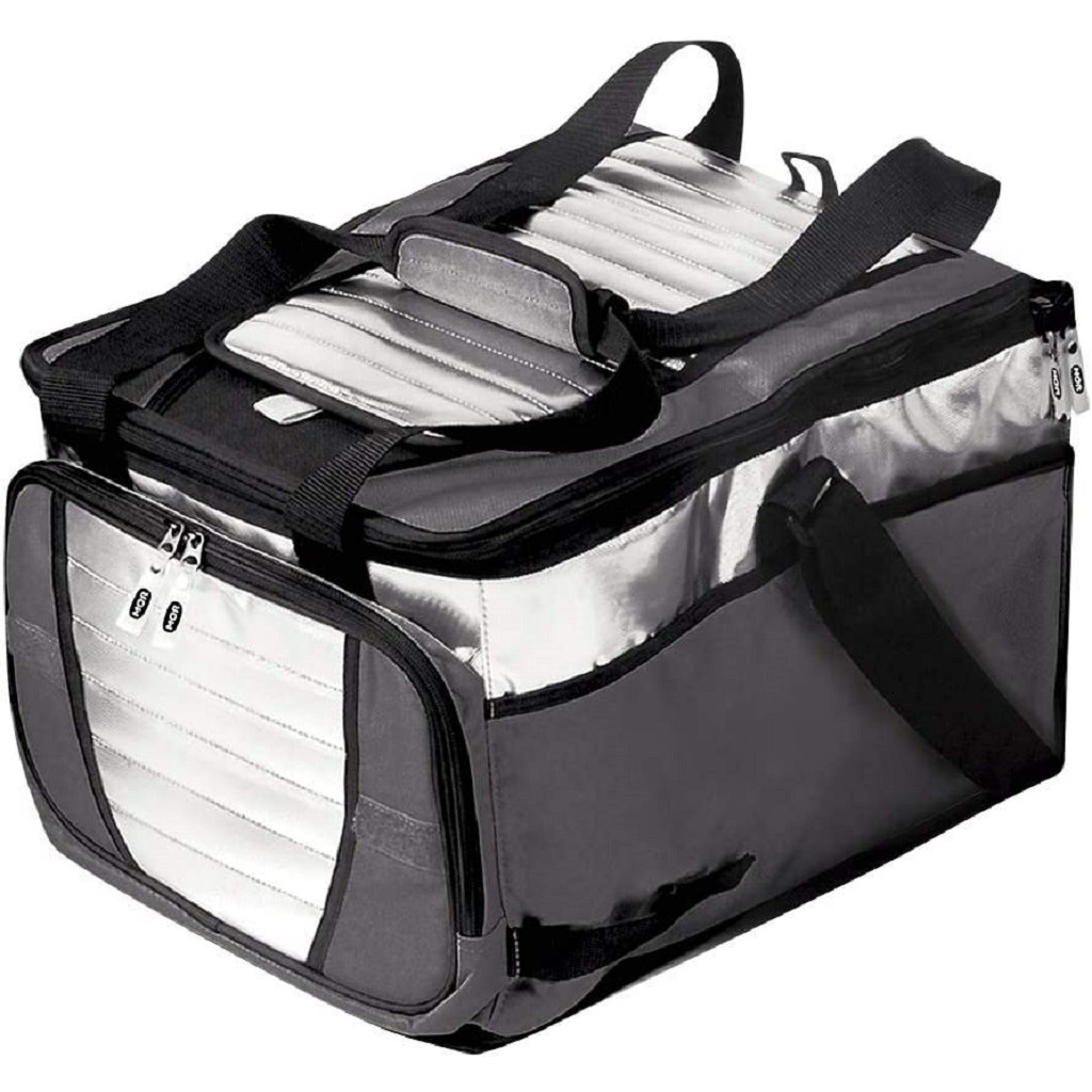 Bolsa Térmica Ice Cooler Dobrável 36L C/ 1 Divisória Cinza 3622 Mor