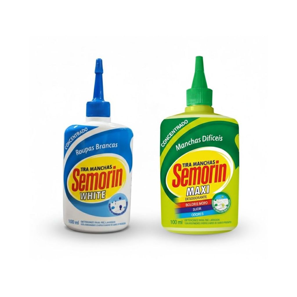 KIT PROMO TIRA MANCHAS WHITE 100 ml + TIRA MANCHAS MAXI 100ml em Oferta na Shopee