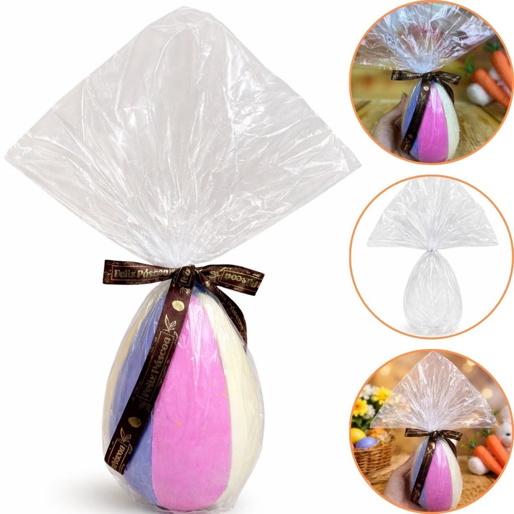 25 SACO EXPRESS INCOLOR PARA OVO 6 FATIA  37X37cm em Oferta na Shopee