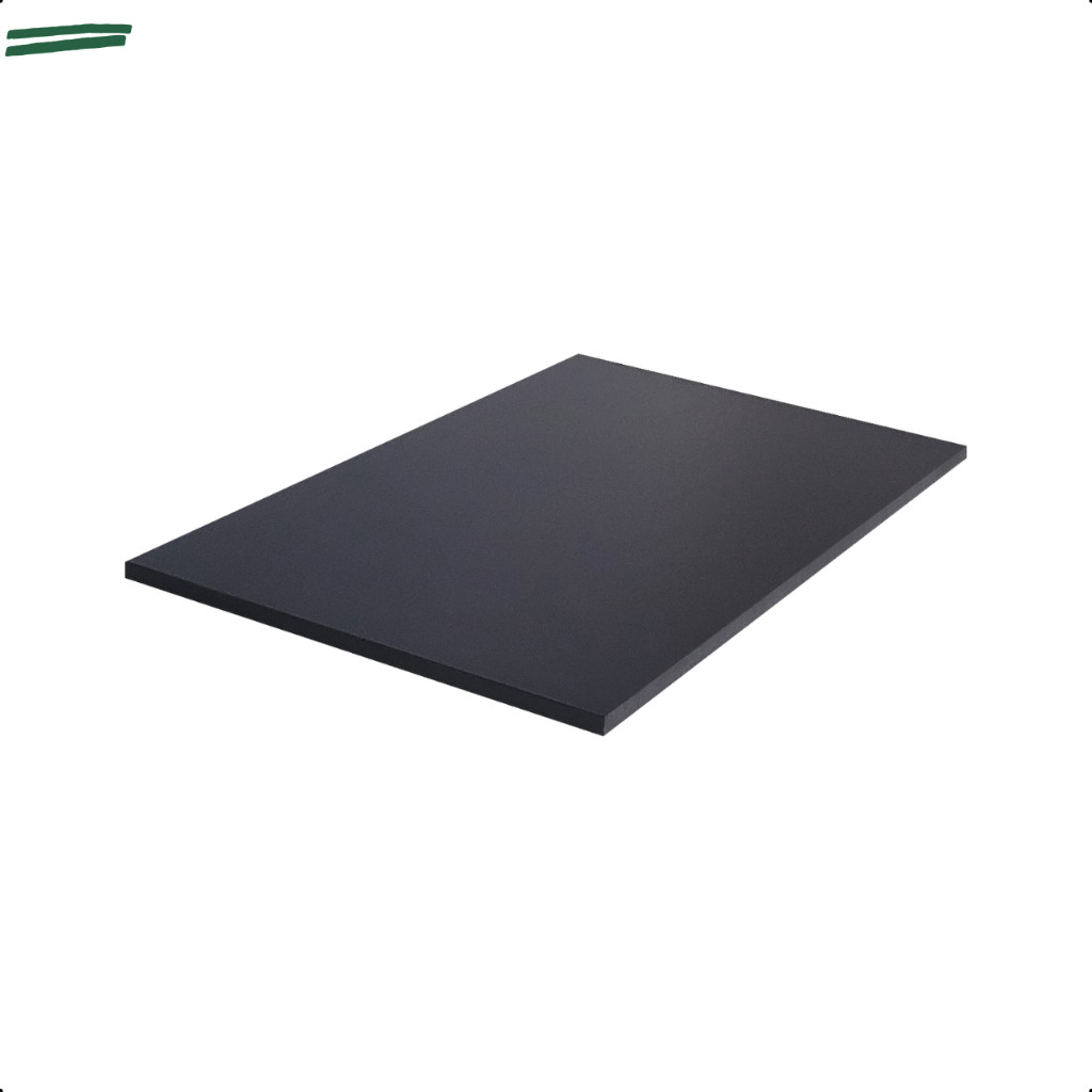 1 Prateleira Preta 60X40 Tampo Tabua Mdf Organizadora Decoração Cozinha Quarto Banheiro Sala