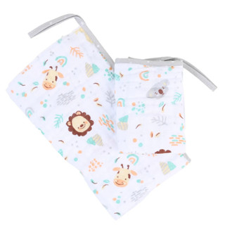 Pano de Boca Infantil Baby Gijo 02 Peças Cute Animals Neutro em Oferta na Shopee
