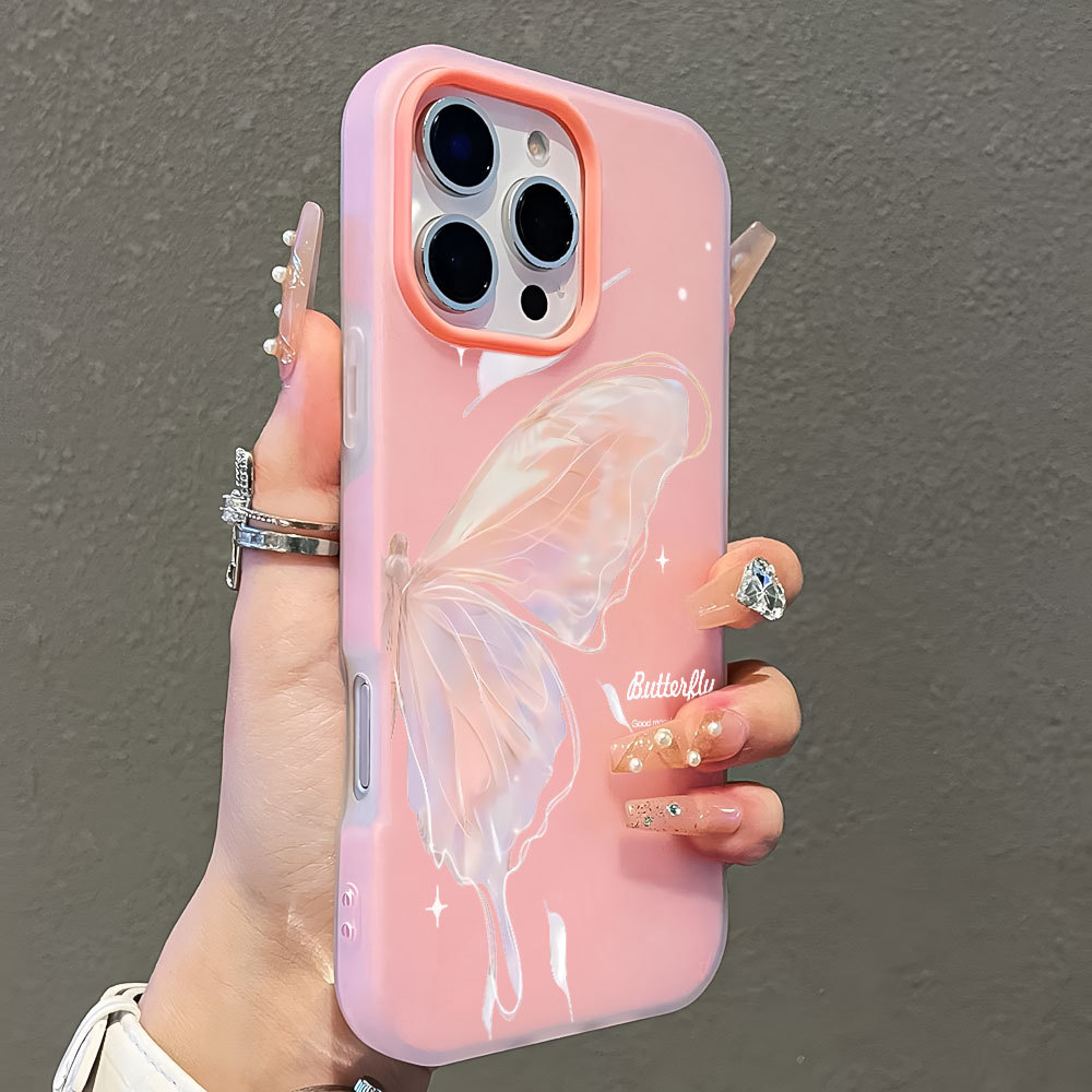 Estilo Borboleta Capa Capinha Para Samsung Galaxy A50S A51 A52 A54 A55 A56 A72 M34 S20 S21 S23 FE S22 S25 S24 Plus Ultra