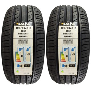 KIT 02 PNEUS NOVOS 195/40R17 TRAZANO SA37 81W XL CORSA PALIO GOL UP FIT em Oferta na Shopee