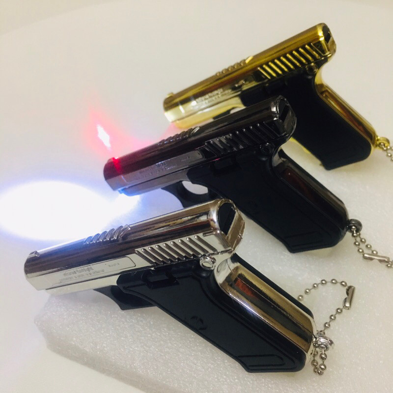 Chaveiro Arminha Laser com Lanterna Apito laser 3 em 1 — imagem 2 de 2