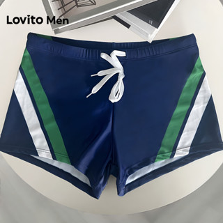 Lovito Men  Roupa Íntima Casual Geométrica com Cordão para Primavera/verão para Homens LNE138159 em Oferta na Shopee